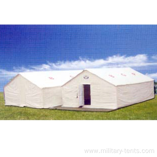 35 square meters white cotton military tent